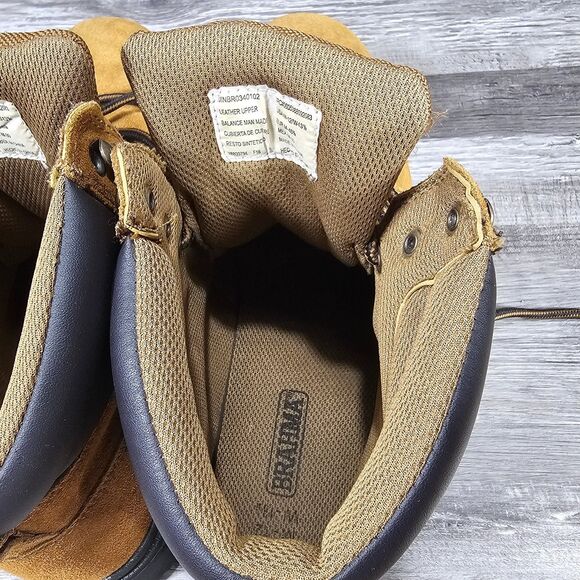 Brahma Men's Boots Size 12 Brown Leather Work Hiking Boot - Picture 11 of 11